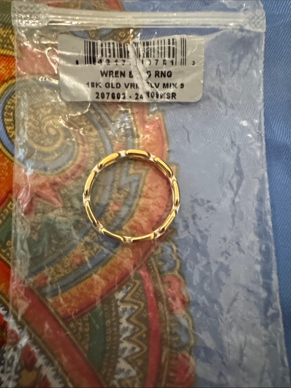 Kendra Scott // Mixed Metal Wren ring Size 9